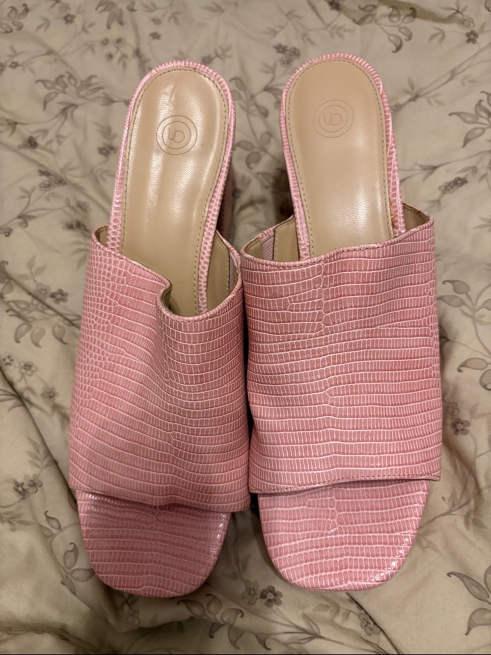 Urban Outfitters Gigi Croc Platform Mules